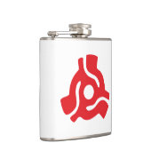 7-inch 45-pm vinyladapter invoegspin heupfles (Rechts)