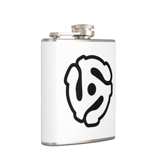 7-inch 45-pm vinyladapter invoegspin heupfles (Rechts)