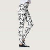 7-inch 45-pm vinyladapter invoegspin leggings (Rechts)