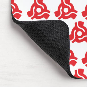 7-inch 45-pm vinyladapter invoegspin muismat