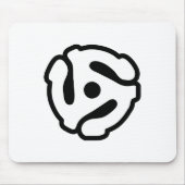 7-inch 45-pm vinyladapter invoegspin muismat (Voorkant)