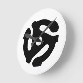 7-inch 45-pm vinyladapter invoegspin ronde klok (Hoek)