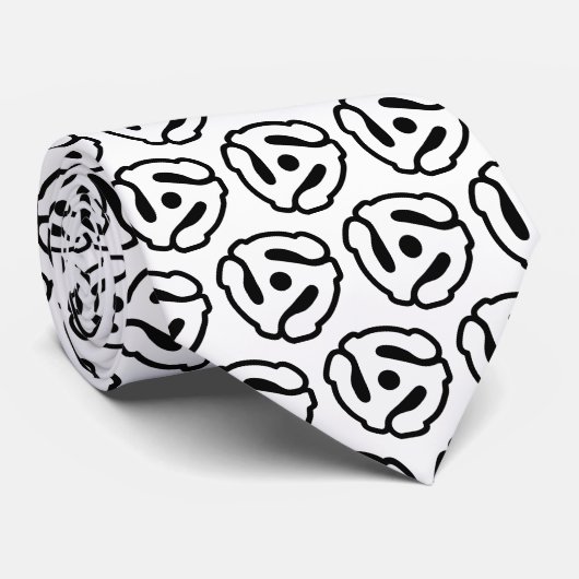 7-inch 45-pm vinyladapter invoegspin stropdas (Opgerold)