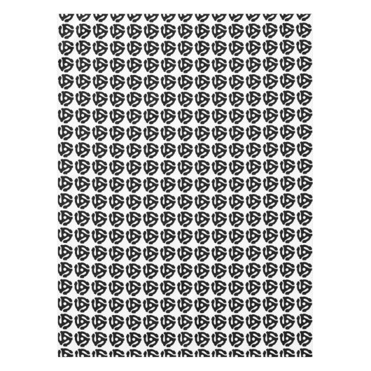 7-inch 45-pm vinyladapter invoegspin tafelkleed (Voorkant)