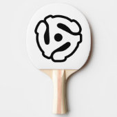 7-inch 45-pm vinyladapter invoegspin tafeltennisbatje (Voorkant)