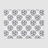 7-inch 45-pm vinyladapter invoegspin tissuepapier (Voorkant)