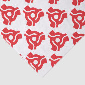 7-inch 45-pm vinyladapter invoegspin tissuepapier (Detail)