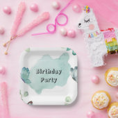 7-inch Bord voor vierkant papier (Feest)