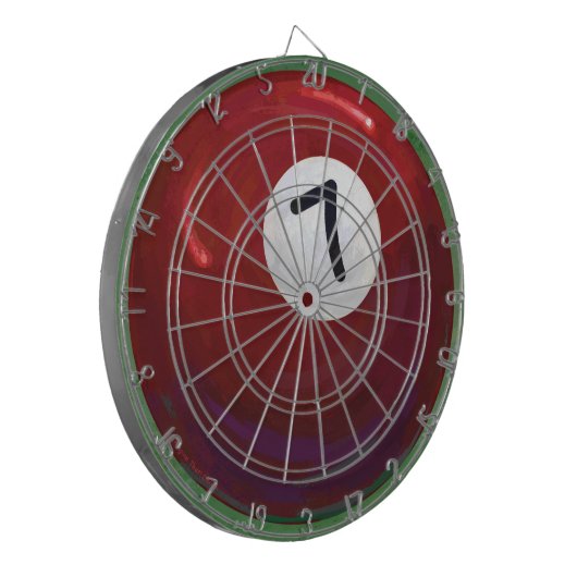 7-inch dartbord (Voorkant Links)