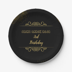 7-inch Floral Birthday Bord