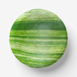 7 Inch Natural Leaf Design in Donker & Lichtgroen Papieren Kommen