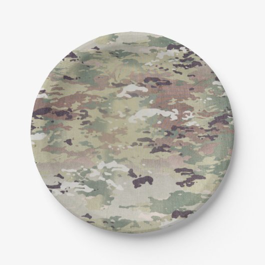 7-inch rondreizend Bord leger OCP Camo Uniform Cam (Voorkant)