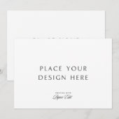 7-inch x 5-inch Kaart afdrukken (Voorkant / Achterkant)