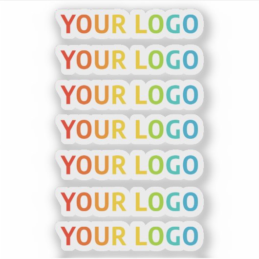 7 Inline Logo Extra Klein Duidelijk Aparte Sticker (Voorkant)