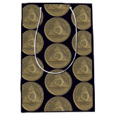 7 Jaar AA Jubileum Munt Medium Cadeauzakje (Voorkant)