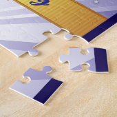 7 jaar herstel Jubileum vetgedrukte cijfers Legpuzzel (Zijkant)