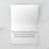 7 jaar huwelijk (trouwdag) kaart (Binnen)