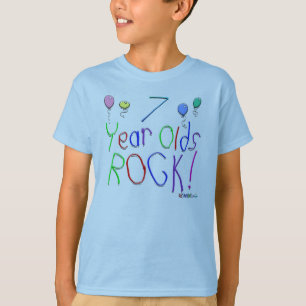 7 jaar Olds Rock! T-shirt