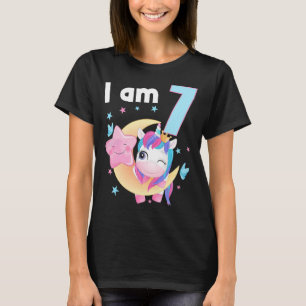 7 jaar oud 7 jaar oud 7 jaar oud kind dat niet ges t-shirt