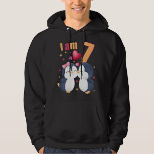 7 jaar oud 7 jaar oud 7 jaar oud kind-juffrouw peu hoodie