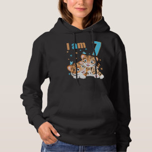 7 jaar oud 7 jaar oud 7 jaar oud, ongeschikt jonge hoodie