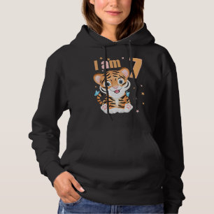 7 jaar oud 7 jaar oud 7 jaar oud, ongeschikt jonge hoodie