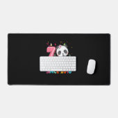 7 jaar oud Awesome sinds 2016 Panda 7e verjaardag Bureaumat (Keyboard & Muis)