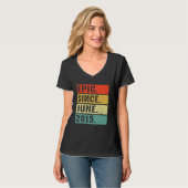 7 jaar oud epic sinds juni 2015 7e verjaardag t-shirt (Voorkant volledig)