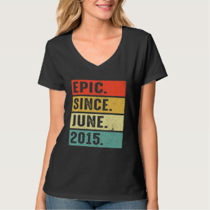 7 jaar oud epic sinds juni 2015 7e verjaardag t-shirt