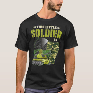 7 jaar oud soldaat Soldaat Boys militair van categ T-shirt