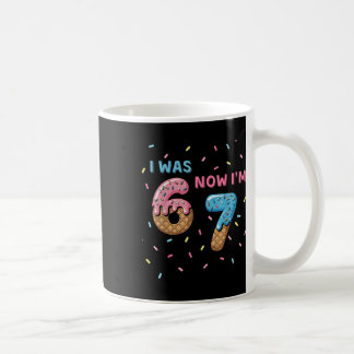 7 Jaar Oud Verjaardagsshirt - Ik Was 6 Nu Ben Ik 7 Koffiemok