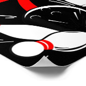 7 jaar oude Bowling Dit is hoe ik de zevende verja Poster (Hoek)