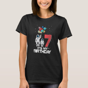 7 jaar oude geschenken Het is mijn 7e verjaardag j T-shirt