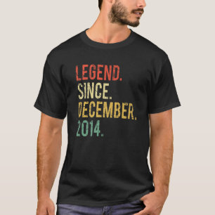 7 jaar oude Gift- Legend sinds 20 december T-shirt
