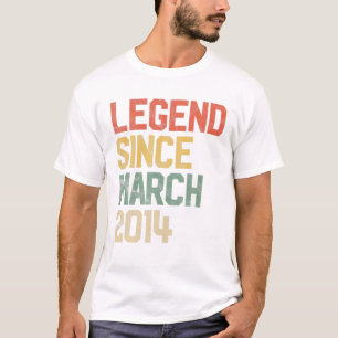 7 jaar oude jongen Dinosaur T rex 7th Birthday Gif T-shirt