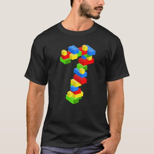 7 jaar oude jongen t-shirt (Voorkant)