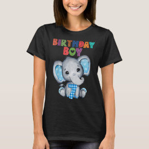 7 jaar oude Théleph Elephant 7e verjaardag T-shirt