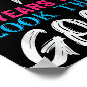 7 Jaar Oude Verjaardag Quote Graphics Grappig 7e B Poster (Hoek)