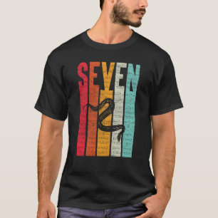 7 jaar oude vogeldag slang Whisperer Phyton Boa Se T-shirt