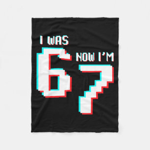 7 Jaar Verjaardag Kinderen Was 6 Nu Ben Ik 7 Gamer Fleece Deken