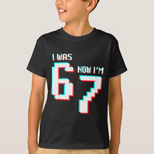 7 Jaar Verjaardag Kinderen Was 6 Nu Ben Ik 7 Gamer T-shirt