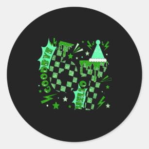 7 Jaar Verjaardag Vaarwel 6 Hallo 7 67 Meme Zes Ronde Sticker