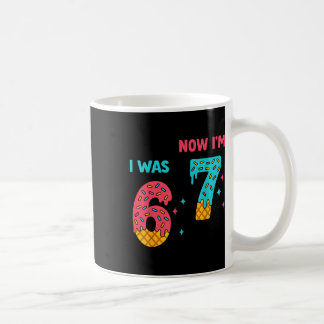 7 Jaar Verjaardagsshirt Was 6 Nu Ben Ik 7 67 Leuk Koffiemok