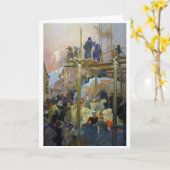 #7 Jan Milic van Kromeriz, Mucha Kaart (Gele Bloem)