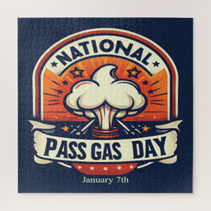 7 januari - Nationale Pass Gasdag Legpuzzel