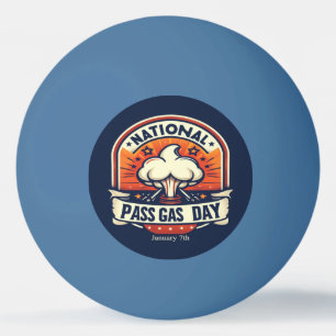 7 januari - Nationale Pass Gasdag Pingpongbal