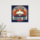 7 januari - Nationale Pass Gasdag Poster (Keuken)