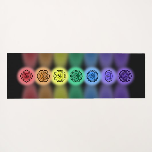 7 kakras yoga mat (Achterkant (horizontaal))