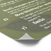 7 Kardinale regels voor LIFE Poster (Hoek)