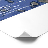 7 Kerken van Revelation - Topografische lay-out Poster (Hoek)